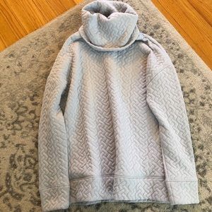 GapFit Knit Funnel Neck Pullover